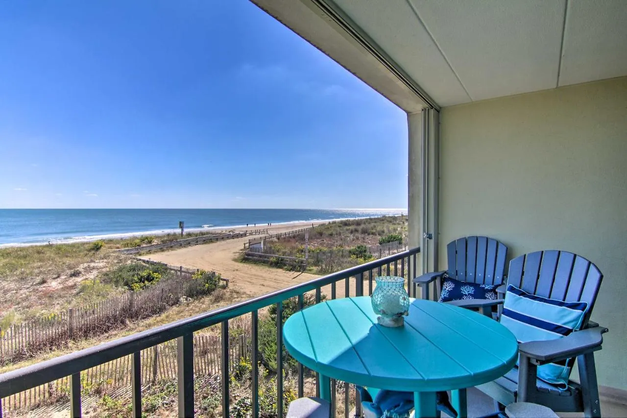 Condo Retreat With Balcony On Ocean City Beach!